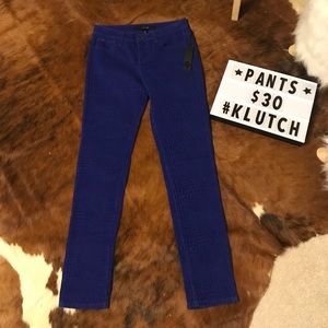 Joe’s Jeans gator print skinny pants Size:25